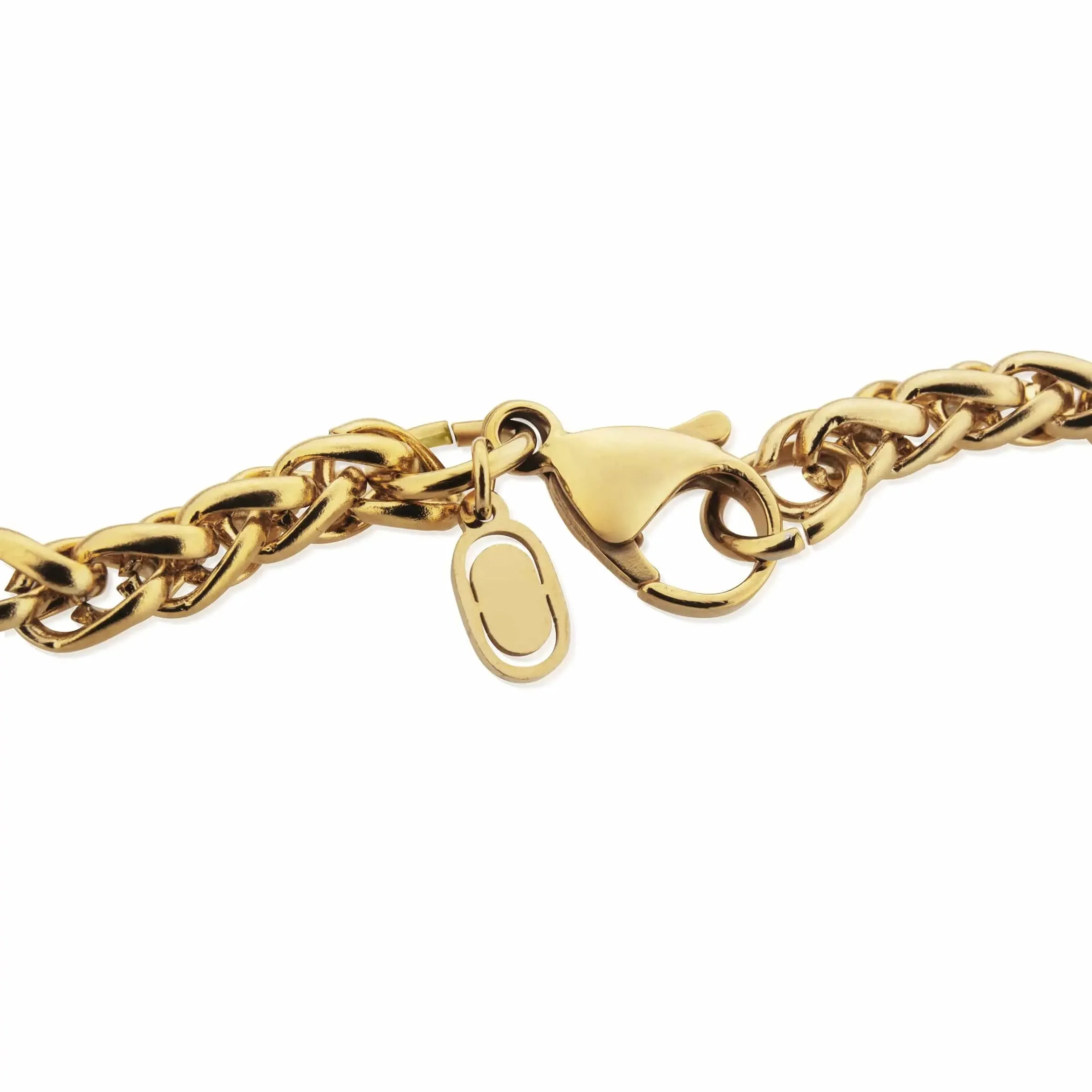 Wheat Bracelet (Gold) 5mm sold by DVVX product image thumbnail 4
