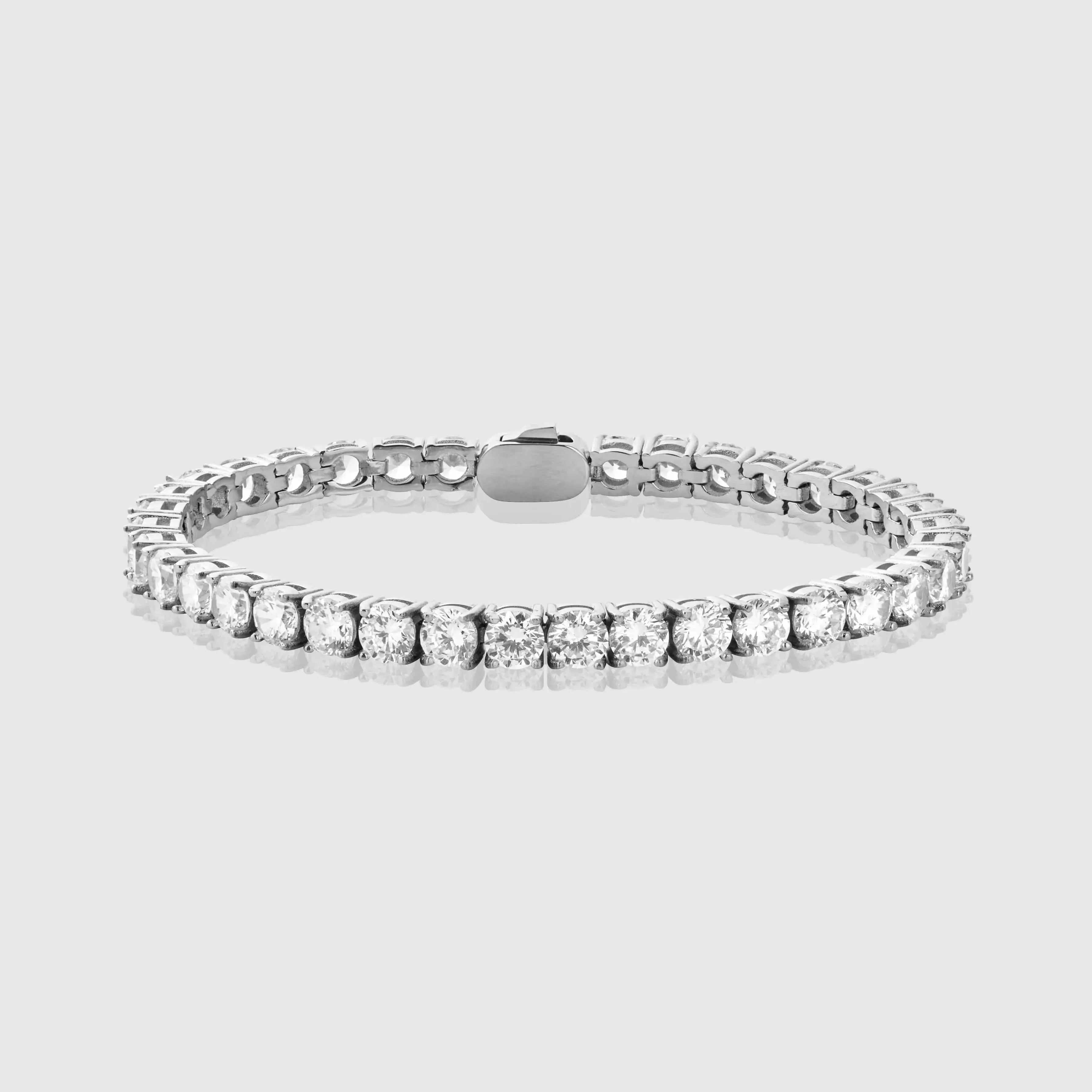 Tennis Bracelet (Silver) 5mm sold by DVVX product image thumbnail 3