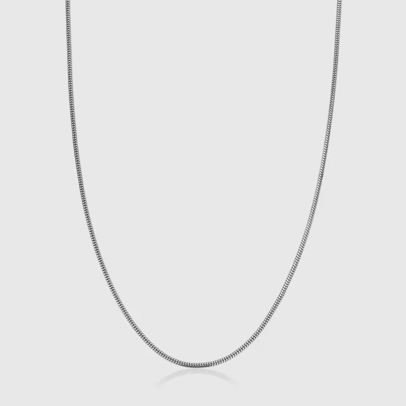 Snake Chain (Silver) 2mm sold by DVVX