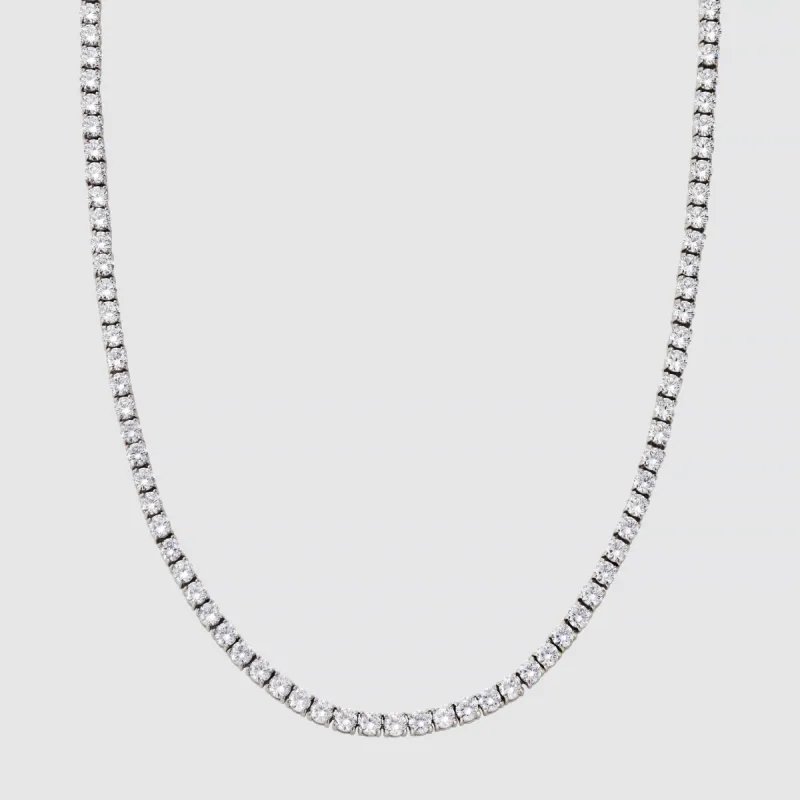 Tennis Chain (Silver) 5mm sold by DVVX
