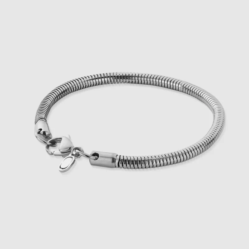 Snake Bracelet (Silver) 4mm sold by DVVX