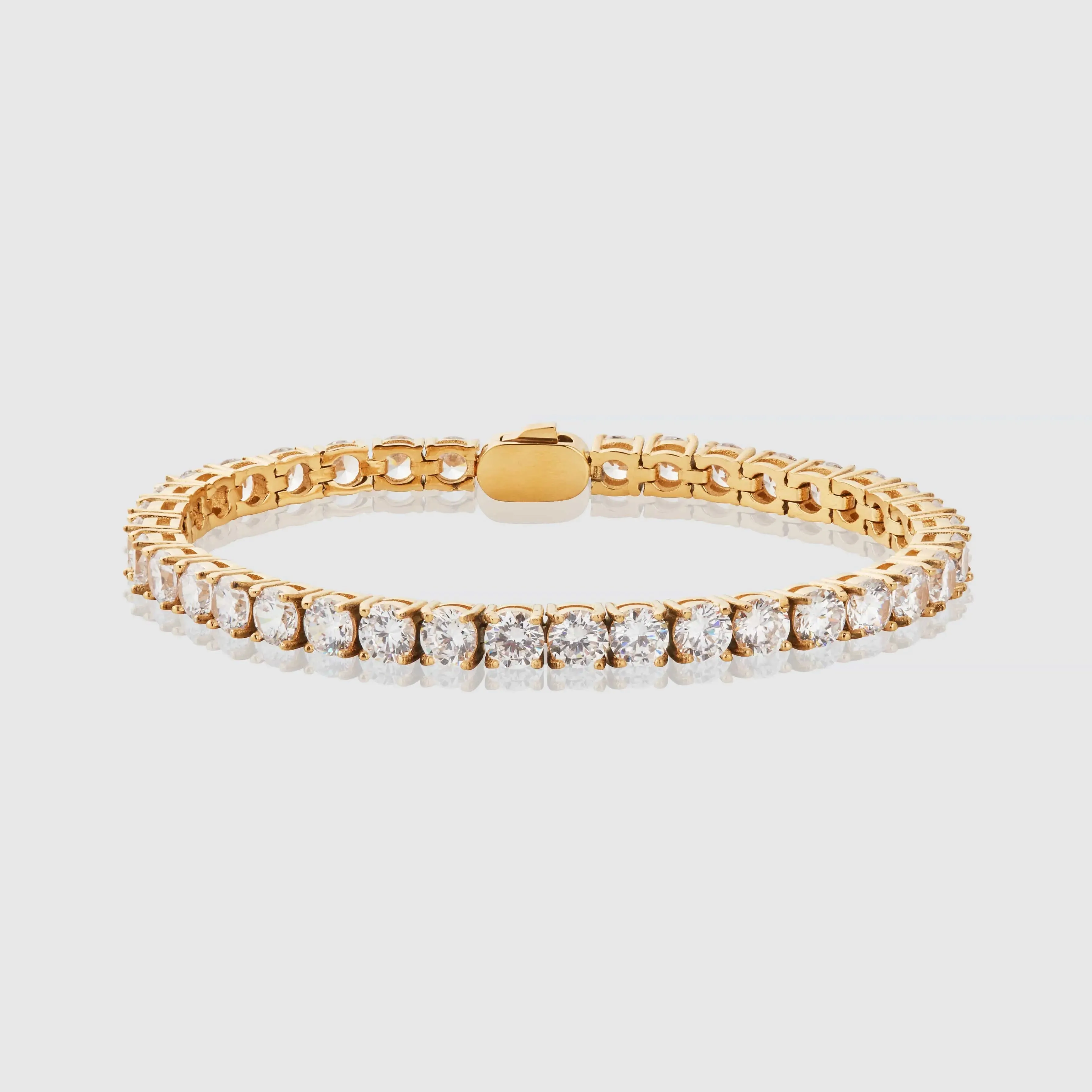 Tennis Bracelet (Gold) 5mm sold by DVVX product image thumbnail 3