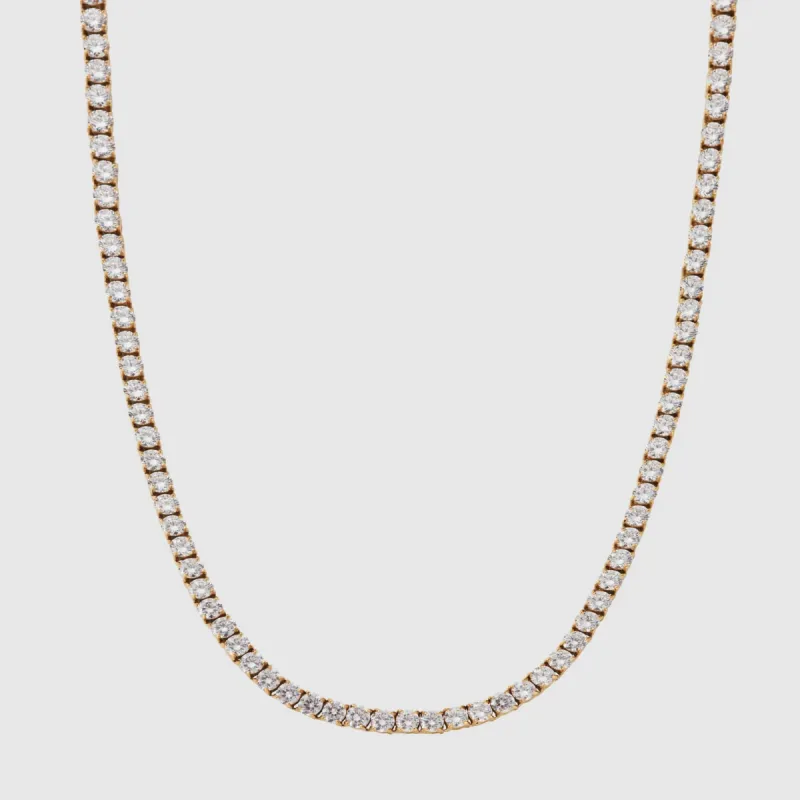 Tennis Chain (Gold) 5mm sold by DVVX