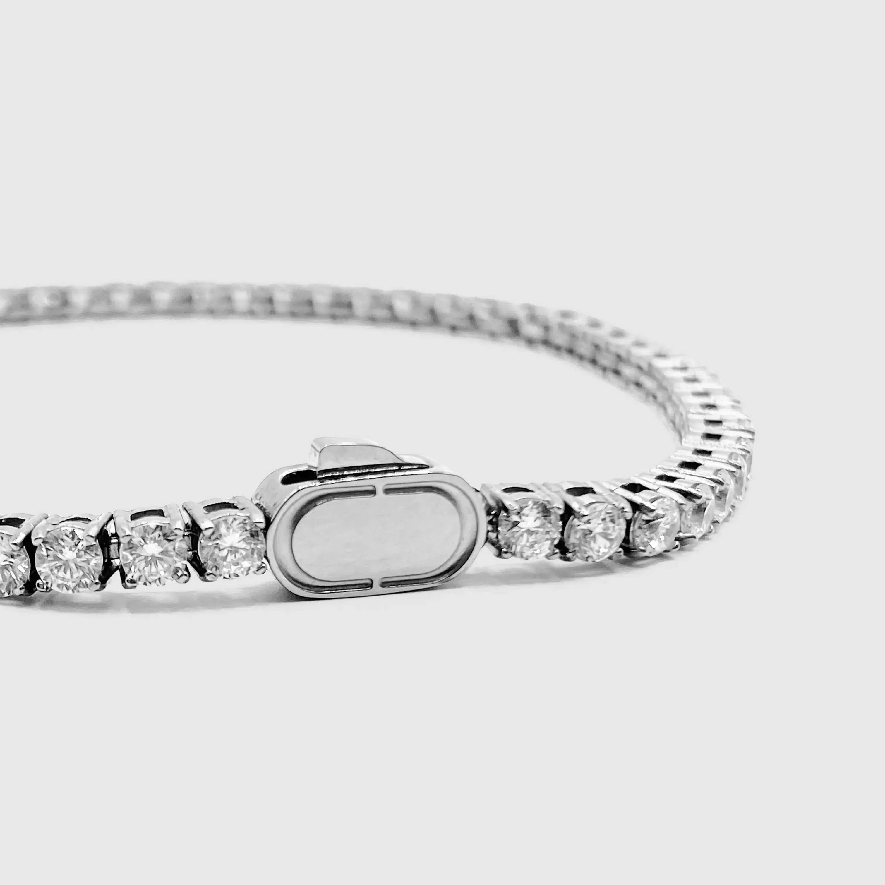 Tennis Bracelet (Silver) 3mm sold by DVVX product image thumbnail 4