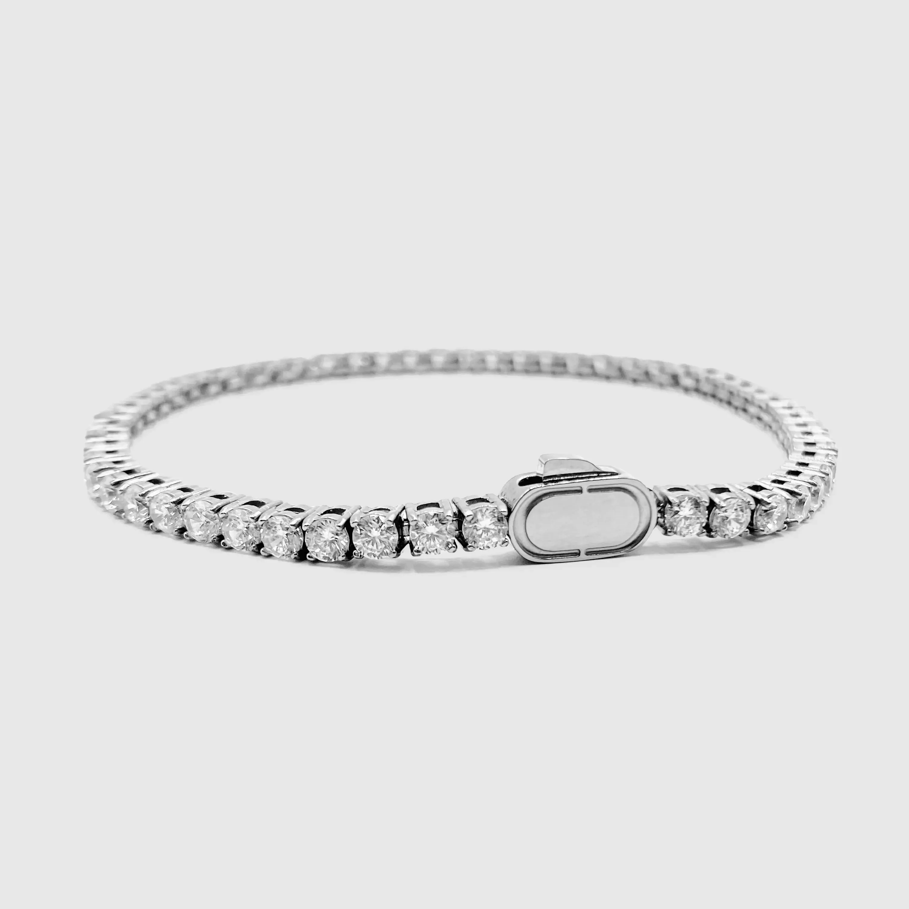 Tennis Bracelet (Silver) 3mm sold by DVVX