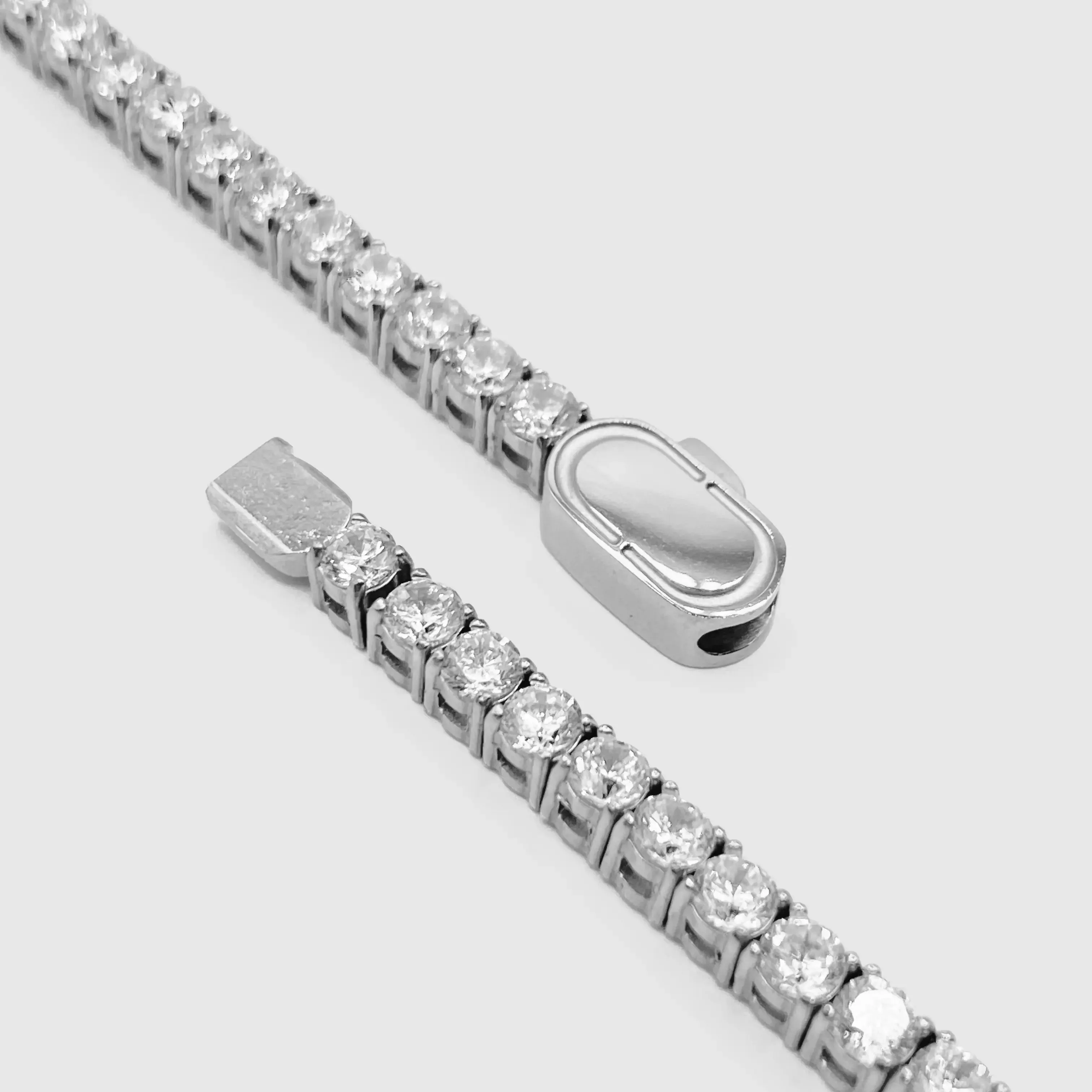 Tennis Bracelet (Silver) 3mm sold by DVVX product image thumbnail 3