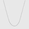 Round Figaro (Silver) 2mm sold by DVVX