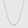 Round Box Chain (Gold) 2mm sold by DVVX