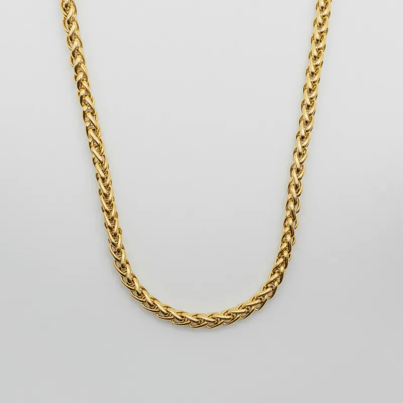 Wheat Chain - Gold 6mm sold by DVVX