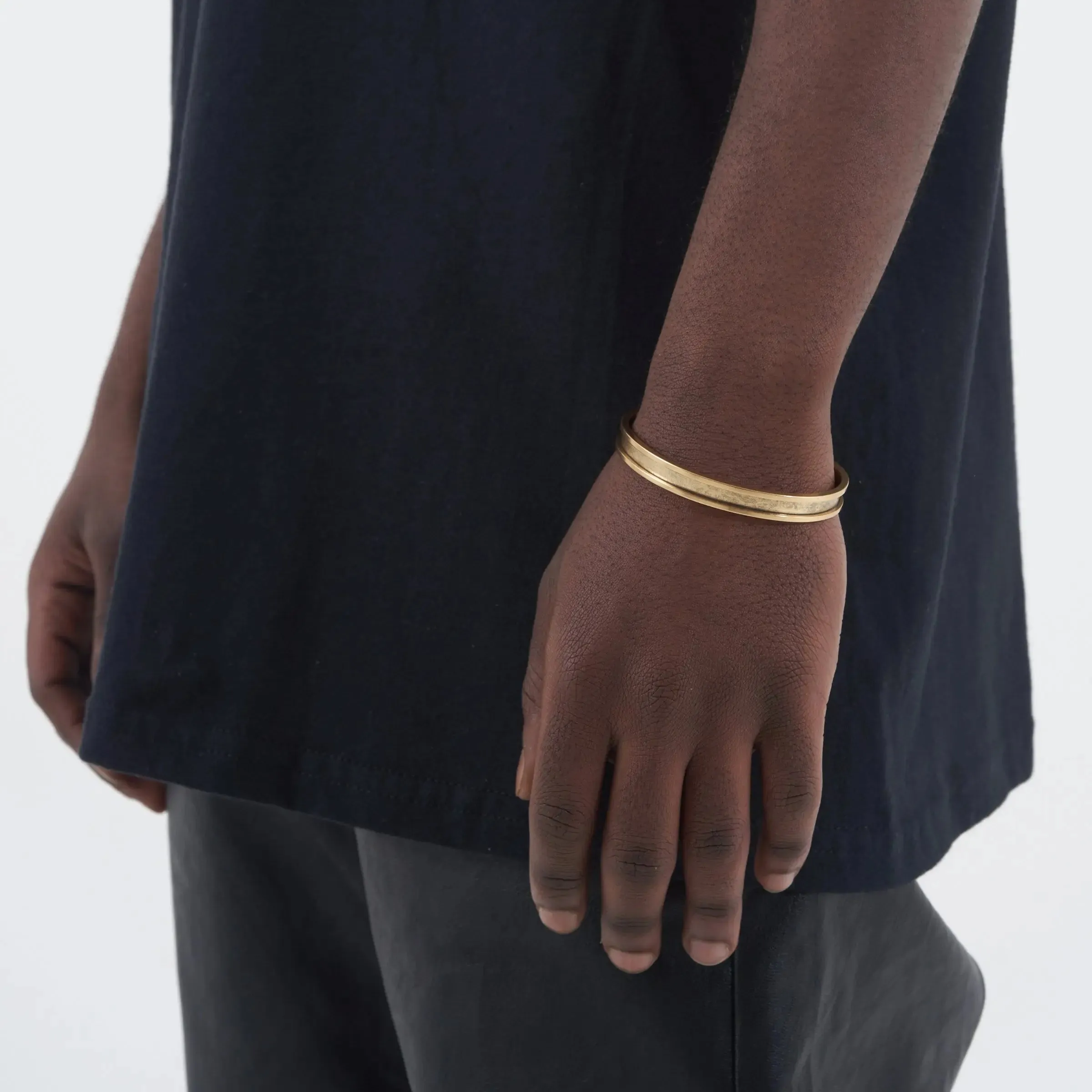 Cuff Bracelet (Gold) sold by DVVX product image thumbnail 2