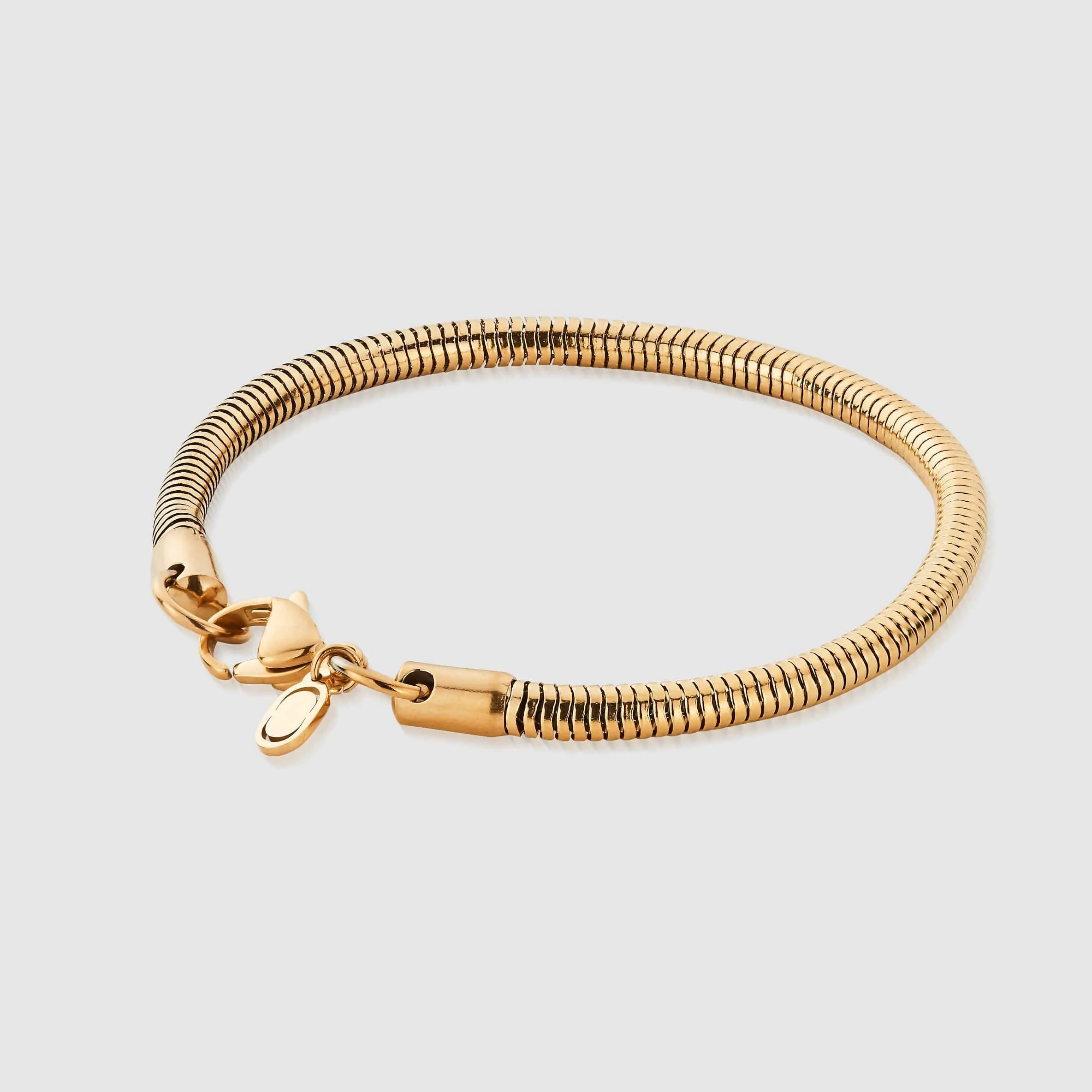 Snake Bracelet (Gold) 4mm sold by DVVX