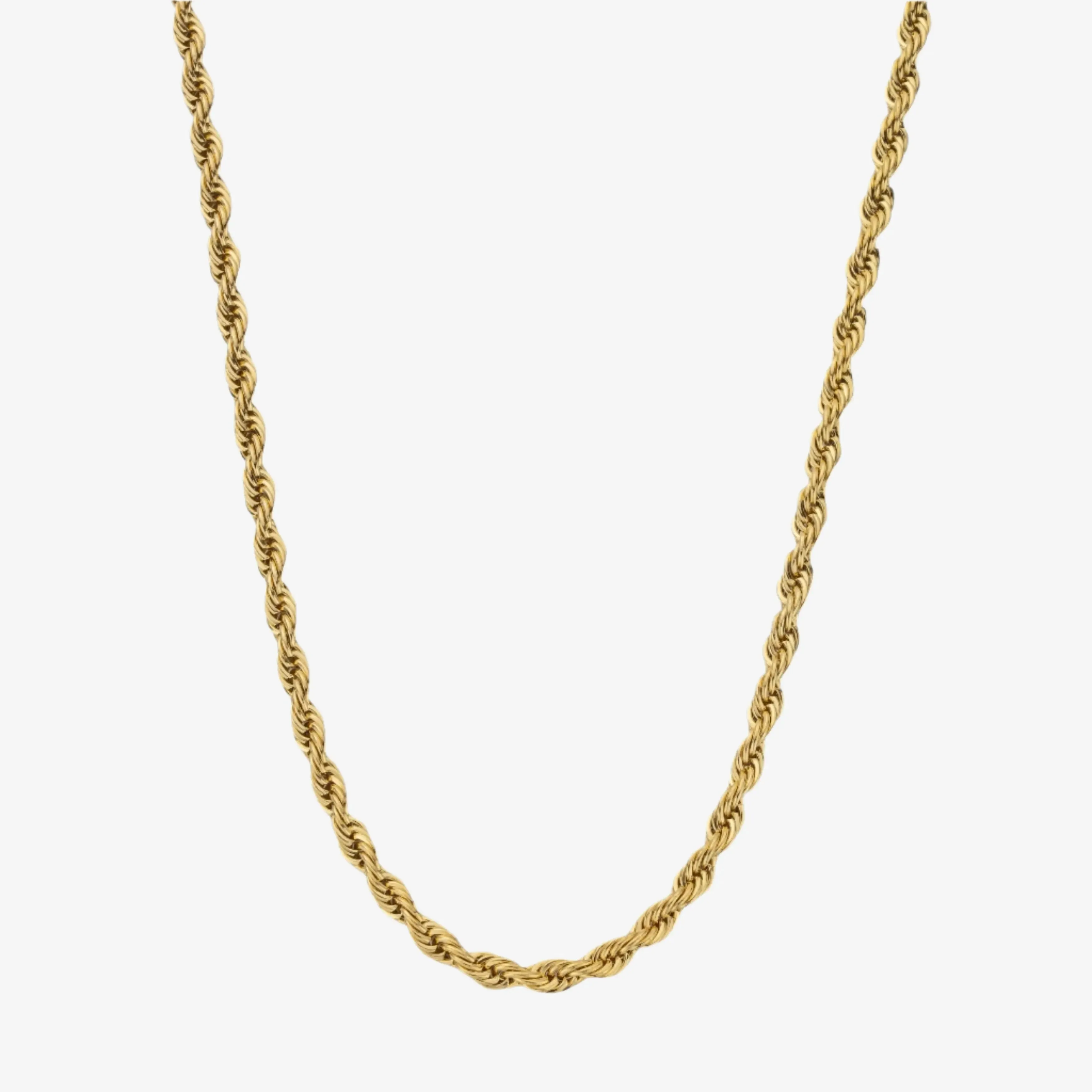 4mm Gold Rope Chain sold by DVVX