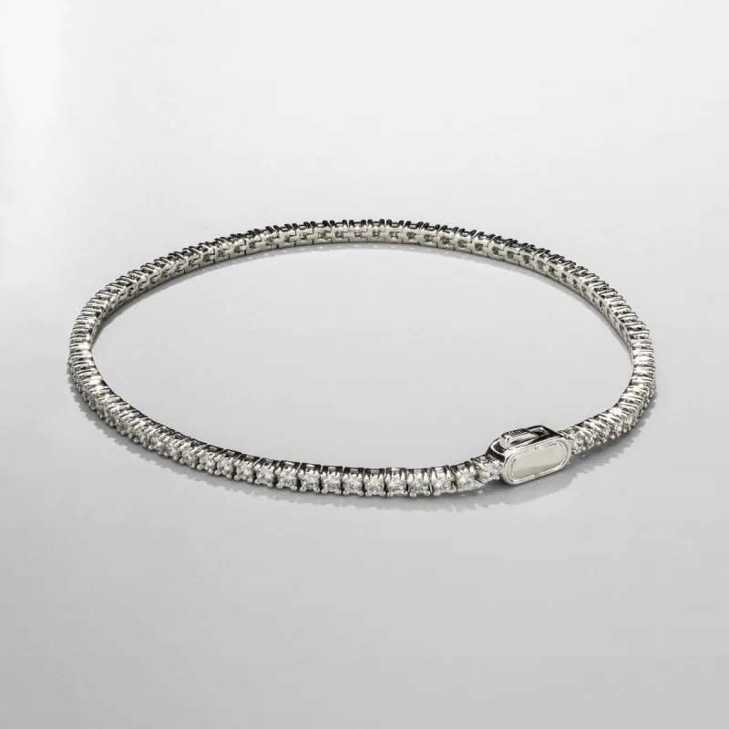 Tennis Bracelet (Silver) 2mm sold by DVVX
