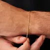 2mm Gold Rope Bracelet sold by DVVX