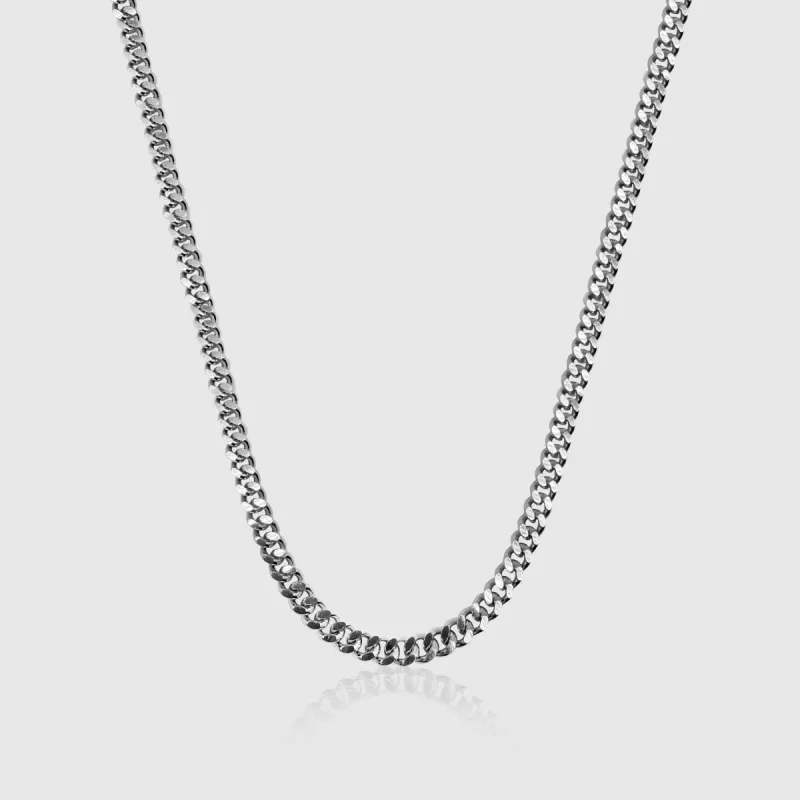 Cuban (Sterling Silver) 4mm sold by DVVX