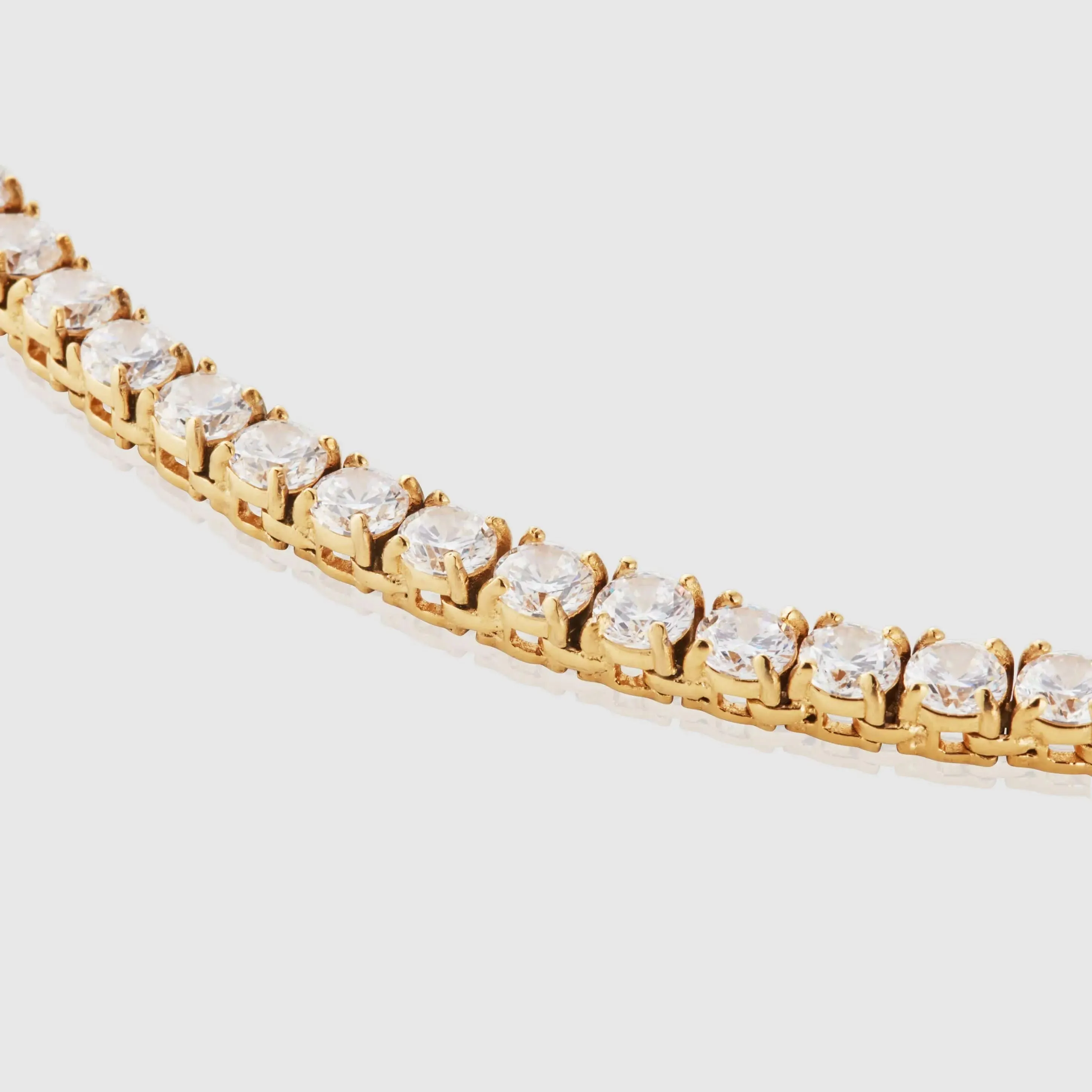 Tennis Chain (Gold) 5mm Gold 20" sold by DVVX product image thumbnail 3