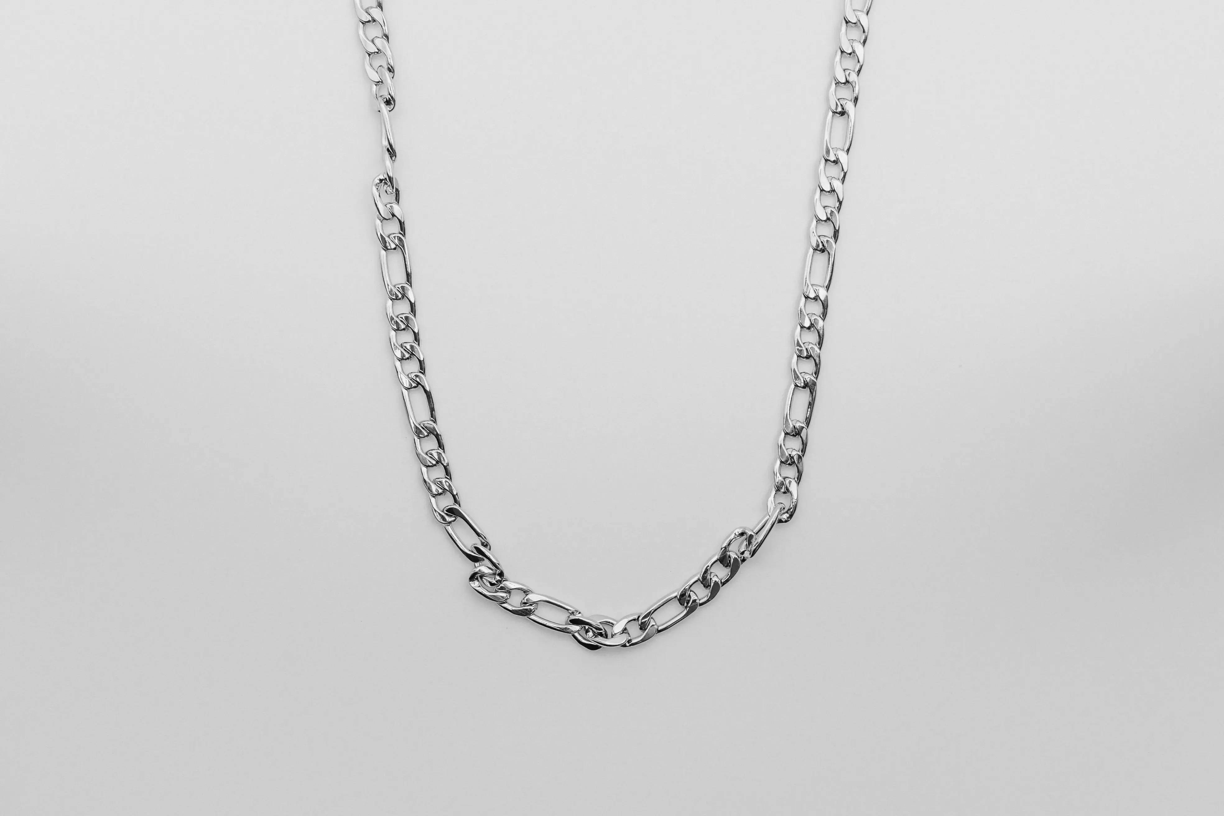 Figaro Chain - Silver 6mm Silver sold by DVVX product image thumbnail 4