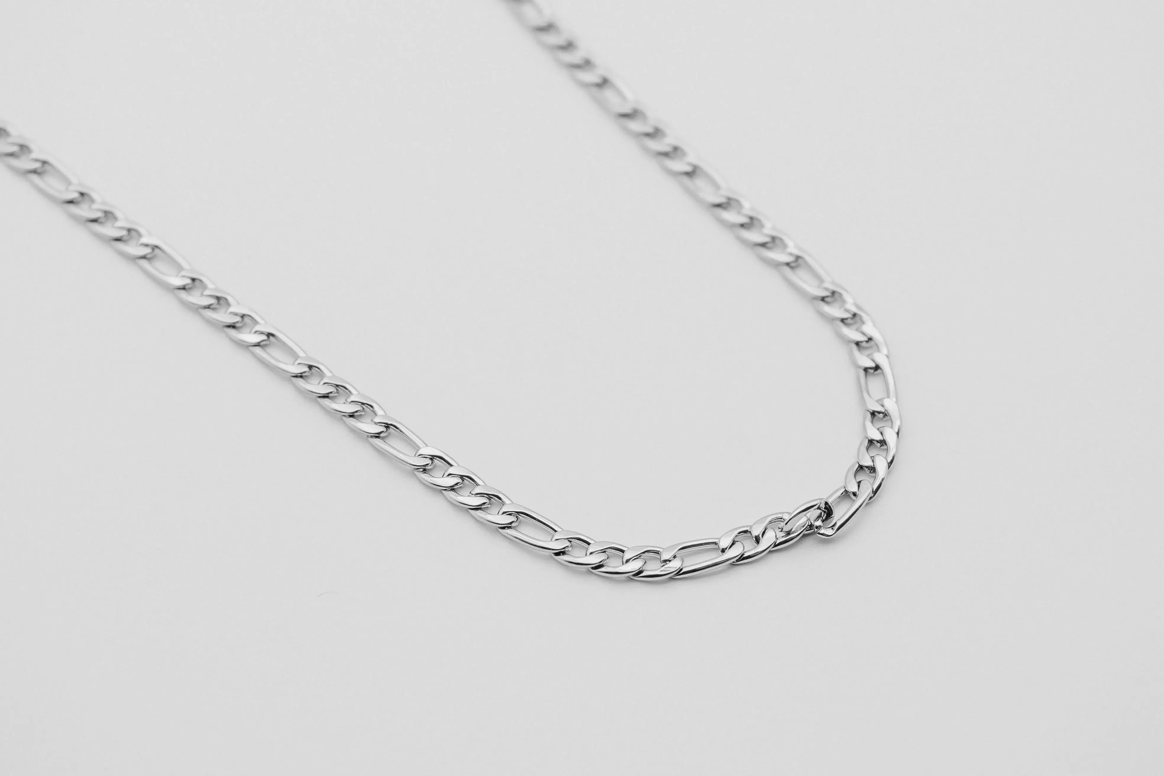 Figaro Chain - Silver 6mm Silver sold by DVVX product image thumbnail 3