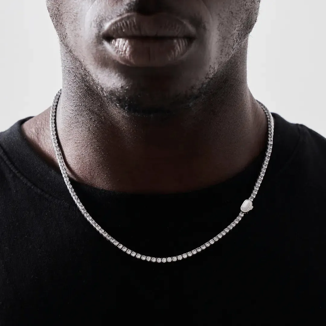 Tennis Chain (Silver) 3mm Silver 22" sold by DVVX product image thumbnail 2