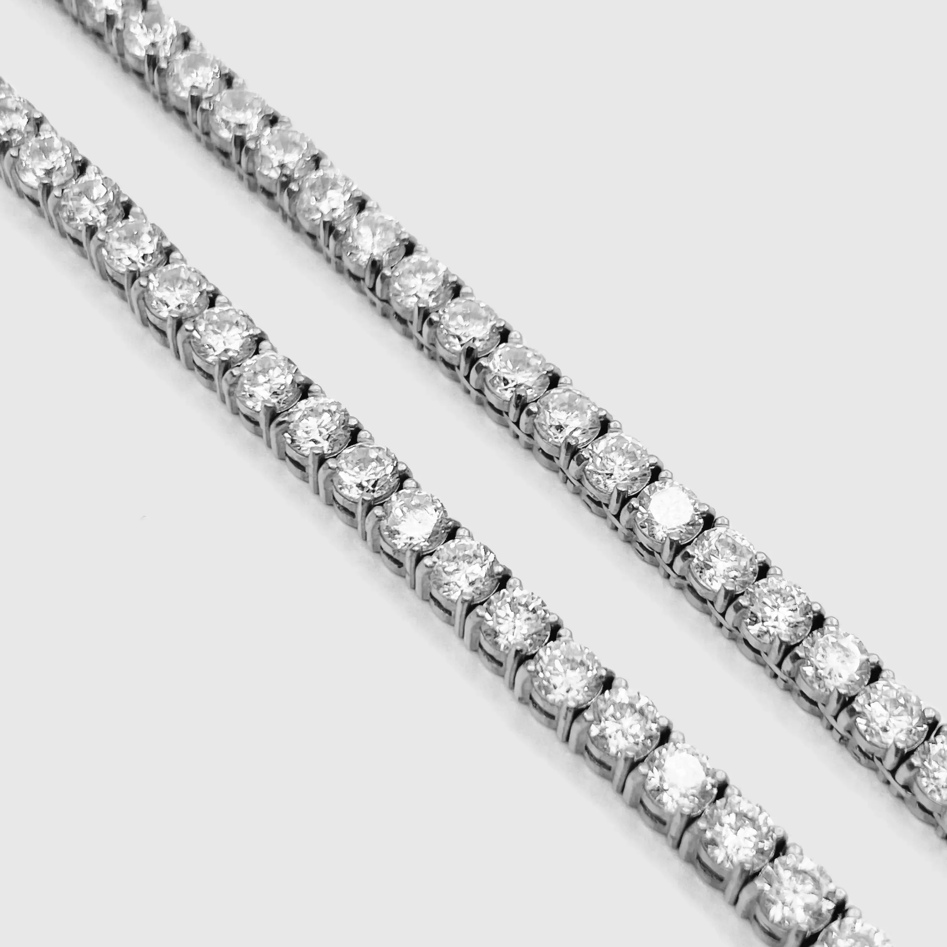 Tennis Chain (Silver) 3mm Silver 20" sold by DVVX product image thumbnail 3