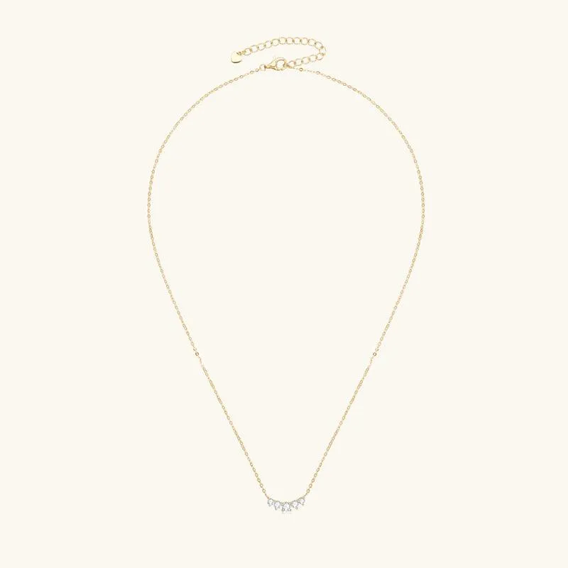 Sweet Smile Premium Moissanite Pendant Necklace sold by Jescojes product image thumbnail 4