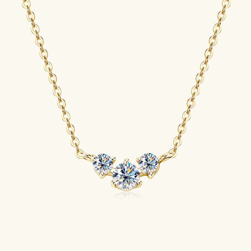 Charming Smile Premium Moissanite Pendant Necklace sold by Jescojes