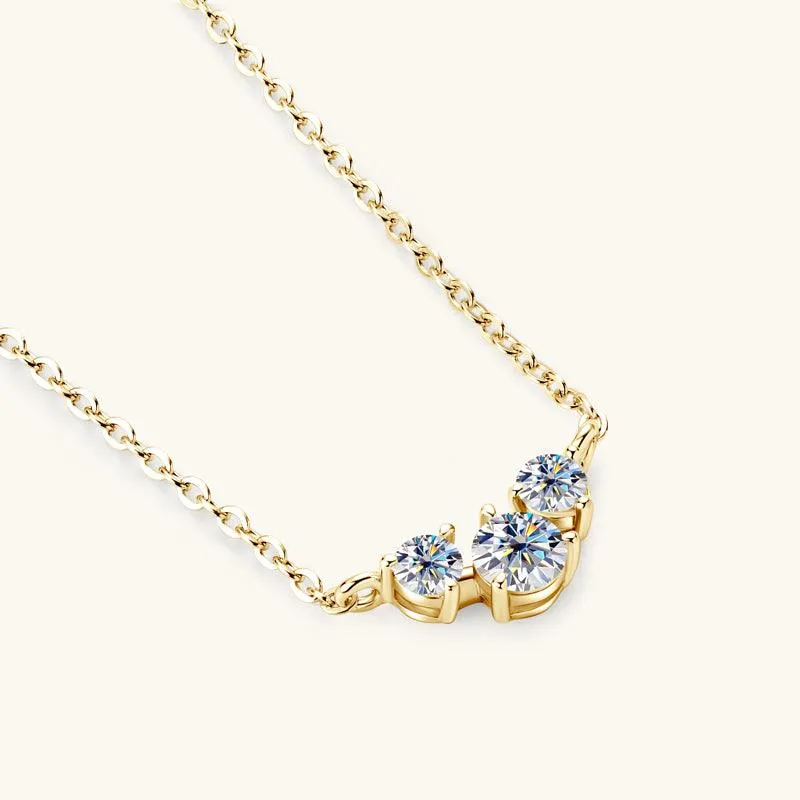 Charming Smile Premium Moissanite Pendant Necklace sold by Jescojes product image thumbnail 5