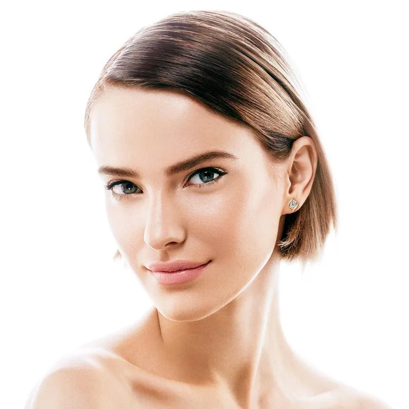 Grace Premium Moissanite Stud Earrings sold by Jescojes product image thumbnail 2