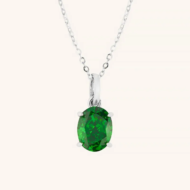 Harmony Oval Pendant Necklace sold by Jescojes