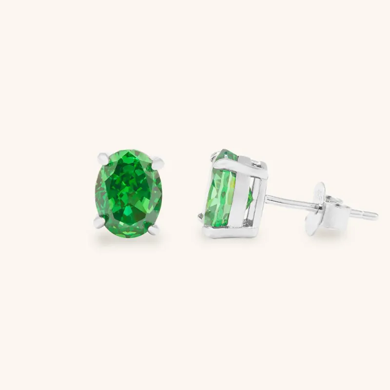 Harmony Oval Stud Earrings sold by Jescojes