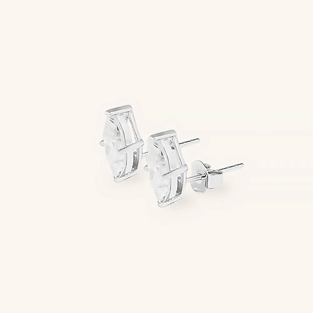 Classic Marquise Premium Moissanite Stud Earrings sold by Jescojes
