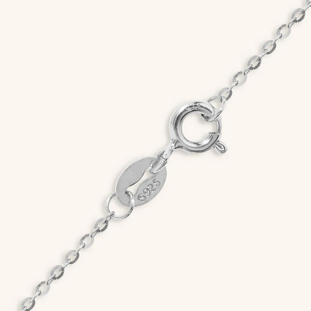 Classic Six Prong Moissanite Pendant Necklace sold by Jescojes product image thumbnail 3