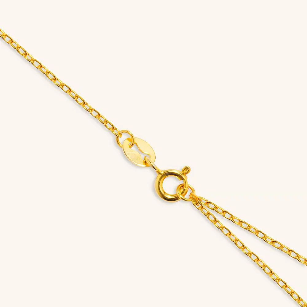 Golden Cross Pendant Necklace sold by Jescojes product image thumbnail 3