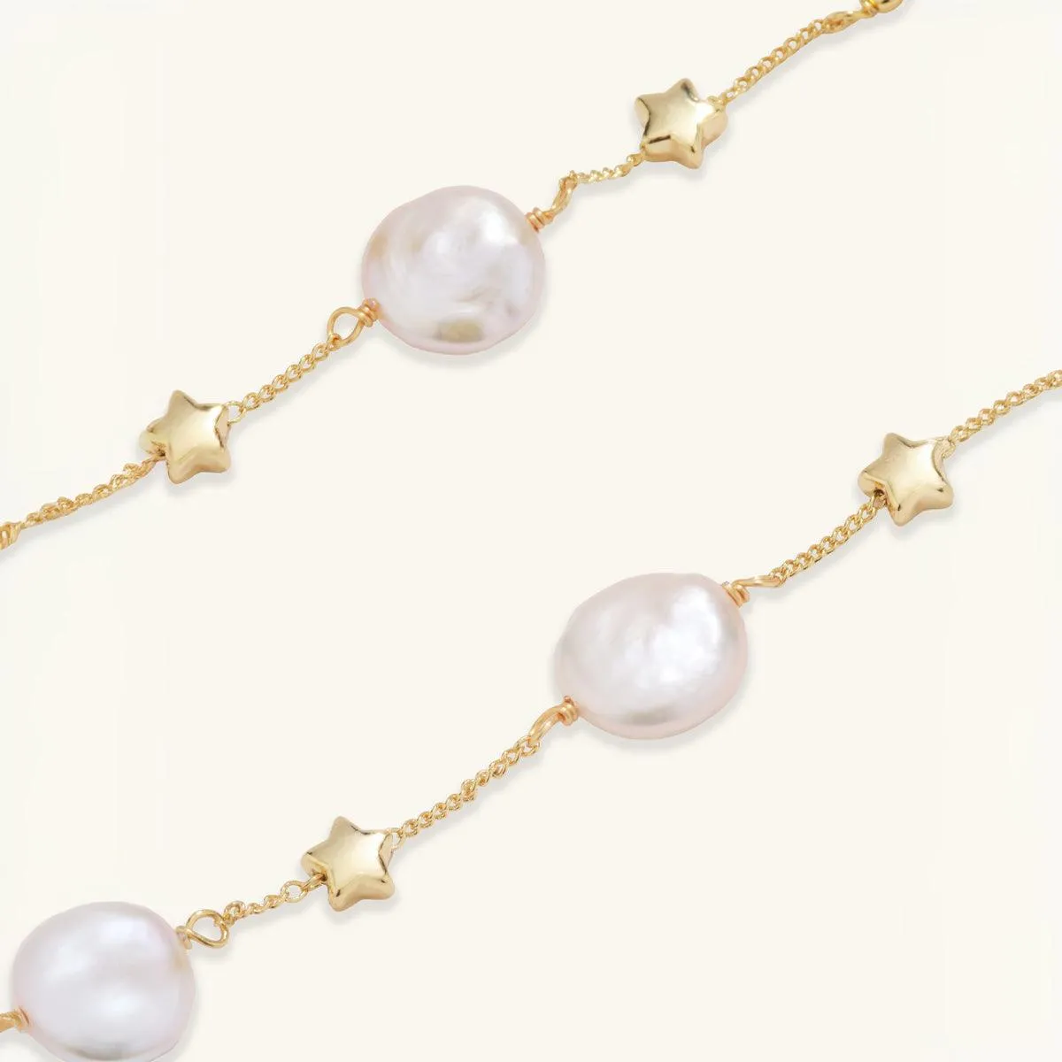 Elegant Star Freshwater Pearl Dangle Earrings sold by Jescojes product image thumbnail 3