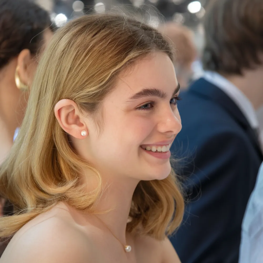 Charismatic AAAA Freshwater Pearl Stud Earrings 7-7.5mm sold by Jescojes product image thumbnail 4