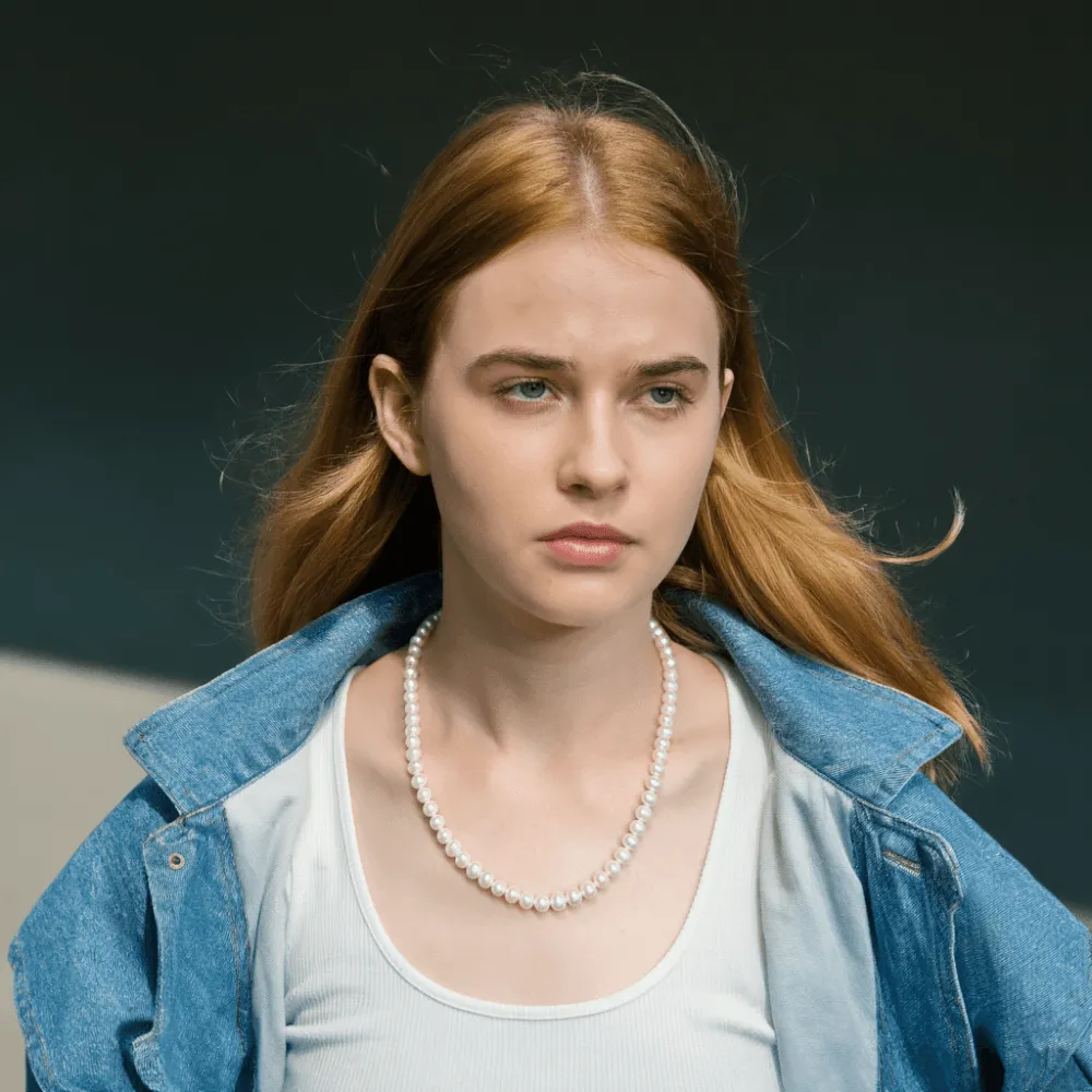 Charming Freshwater Pearl Strand Necklace 6-6.5mm 18" sold by Jescojes product image thumbnail 4