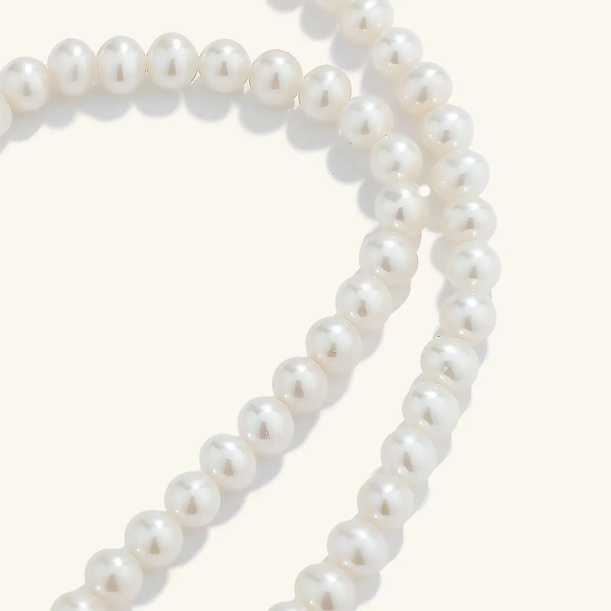 Charming Freshwater Pearl Strand Necklace 6-6.5mm 18" sold by Jescojes product image thumbnail 5