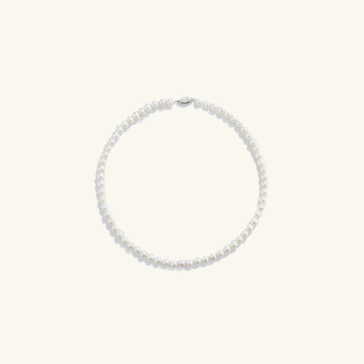 Charming Freshwater Pearl Strand Necklace 6-6.5mm 16" sold by Jescojes