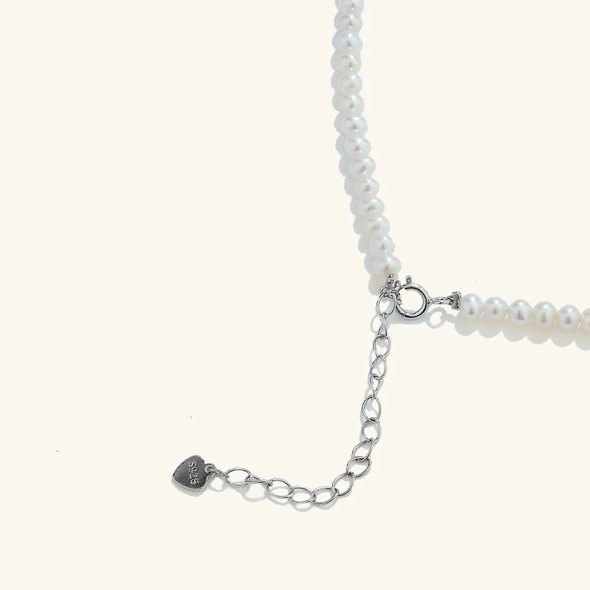 Charming Freshwater Pearl Strand Necklace 3-3.5mm 16"-18" sold by Jescojes product image thumbnail 5