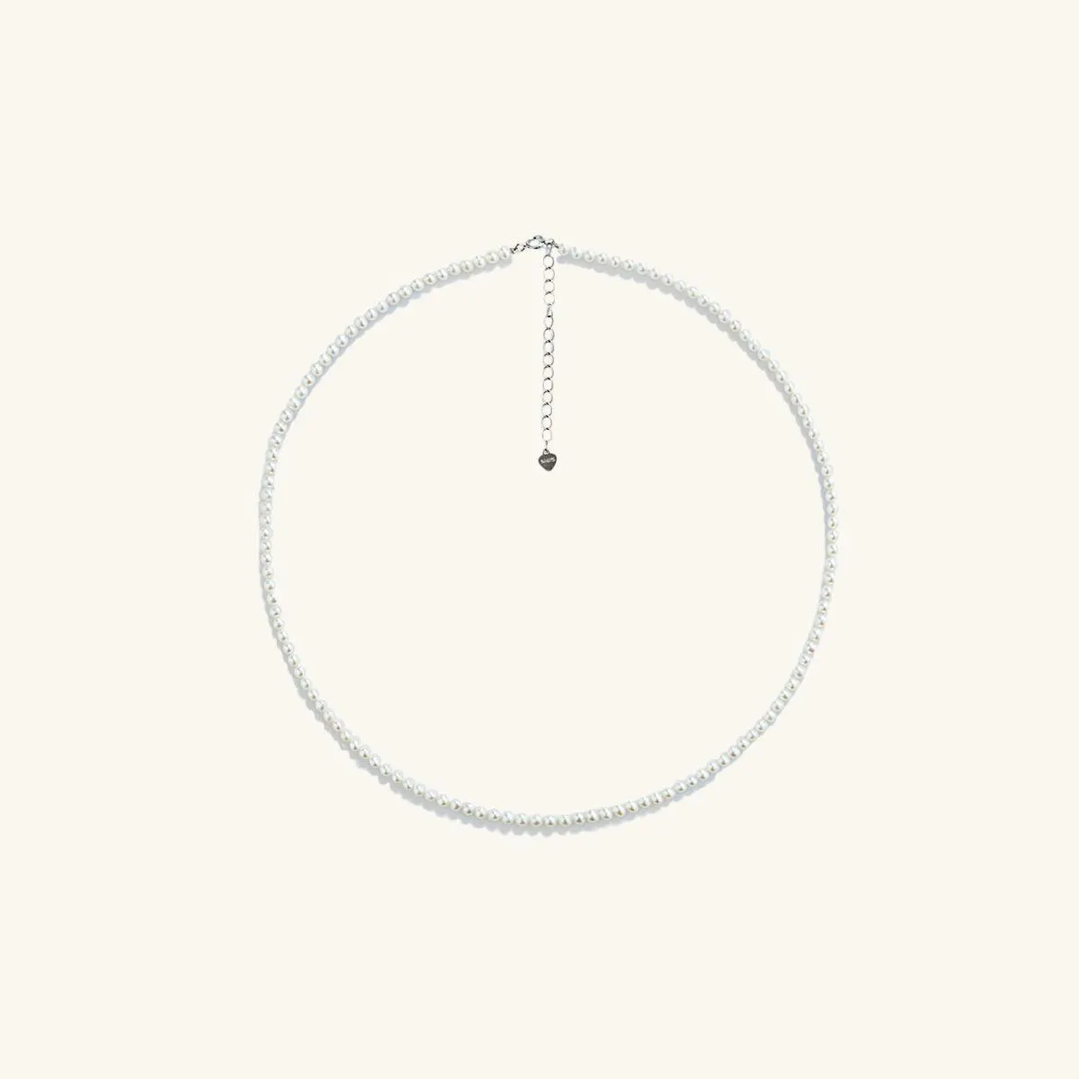 Charming Freshwater Pearl Strand Necklace 3-3.5mm 16"-18" sold by Jescojes