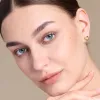 Golden Rose Stud Earrings sold by Jescojes
