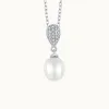 Gentle Pearl Pendant Necklace sold by Jescojes
