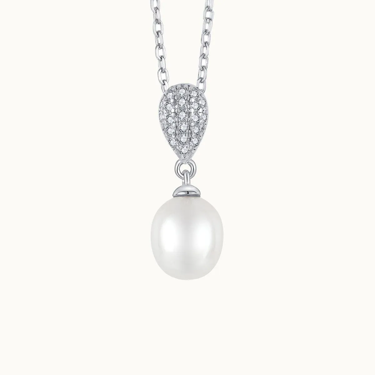Gentle Pearl Pendant Necklace sold by Jescojes