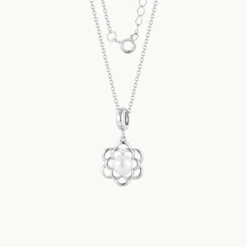 Sweety Pearl Pendant Necklace sold by Jescojes