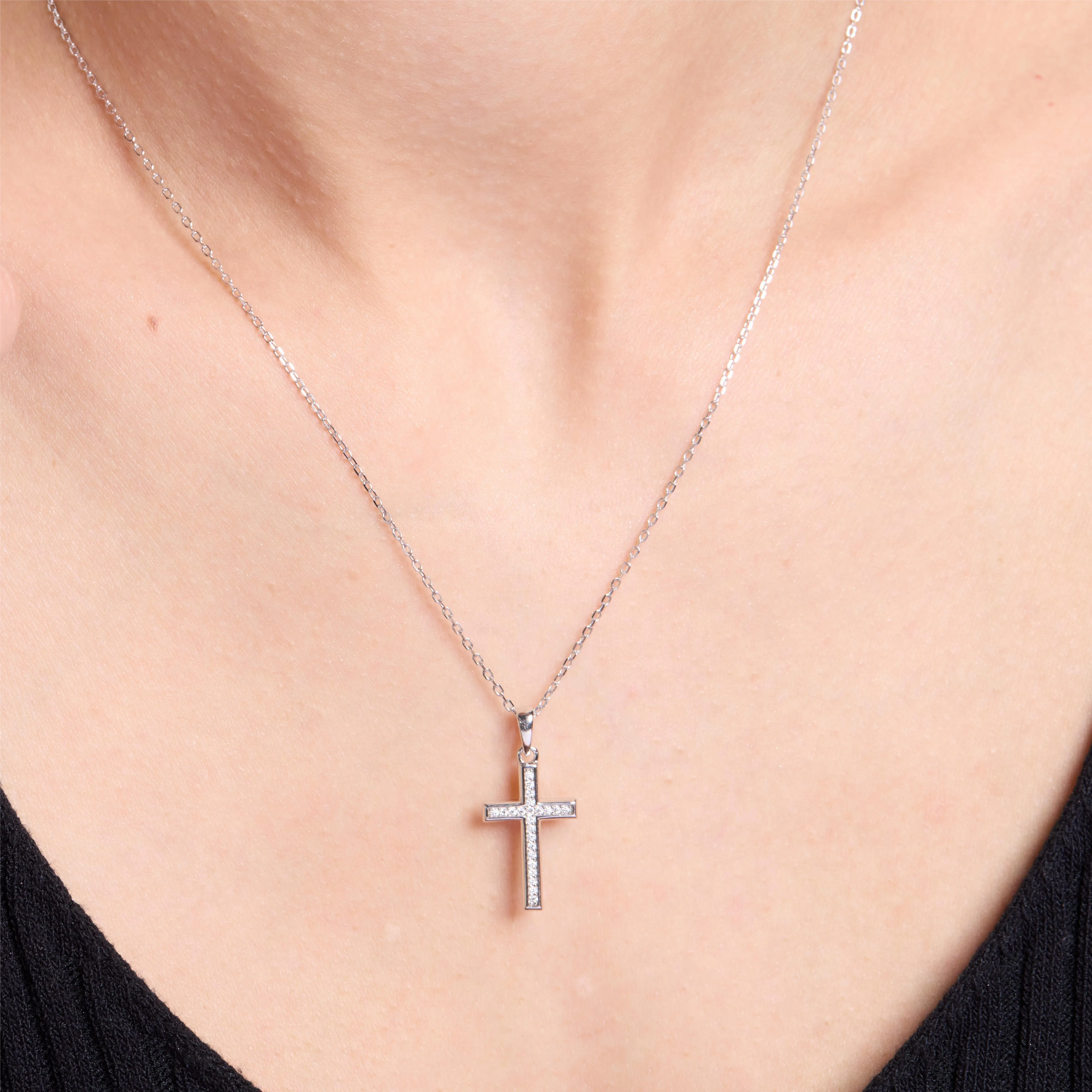 Classic Cross Pendant Necklace sold by Jescojes product image thumbnail 2