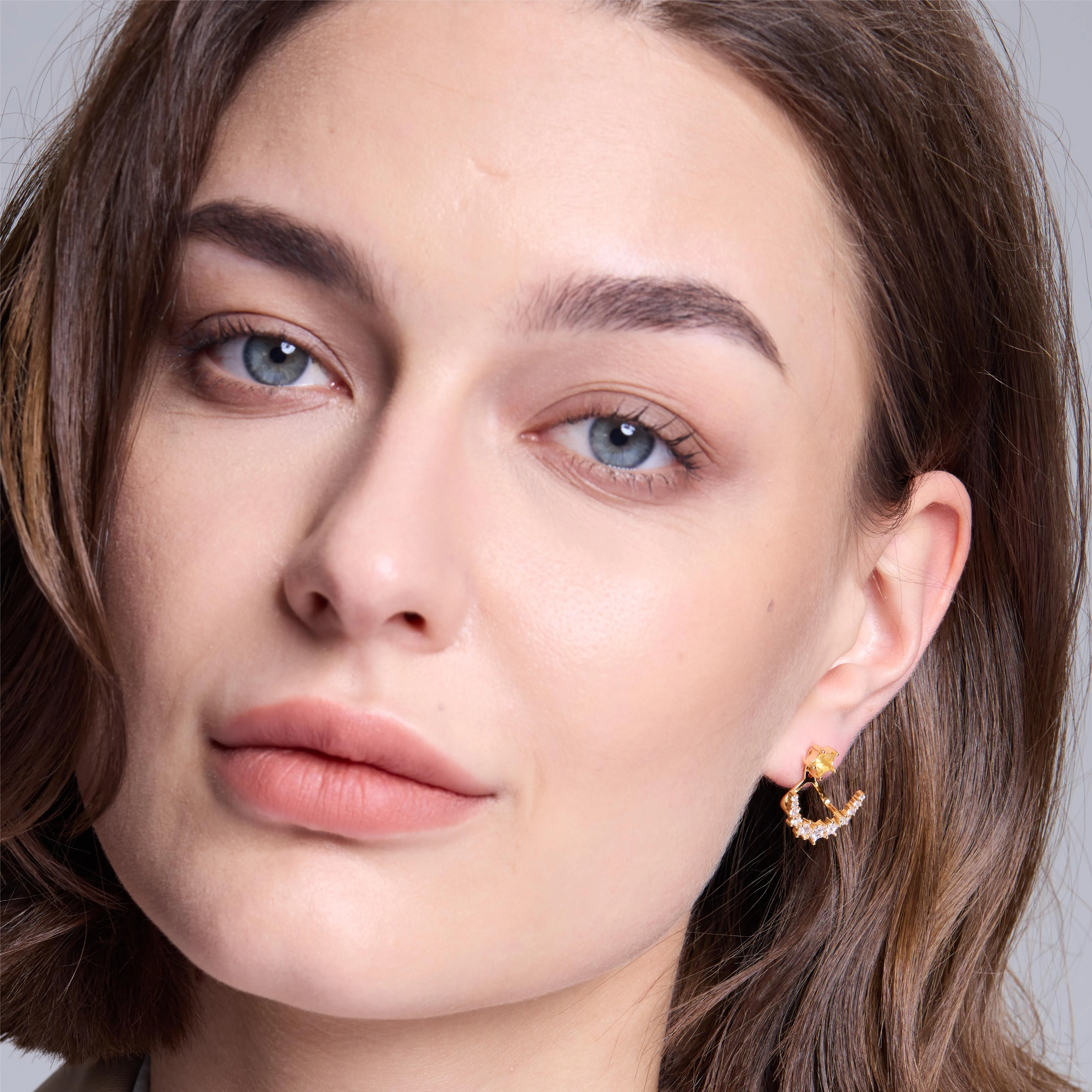 Romantic Starry Sky Stud Earrings sold by Jescojes product image thumbnail 3