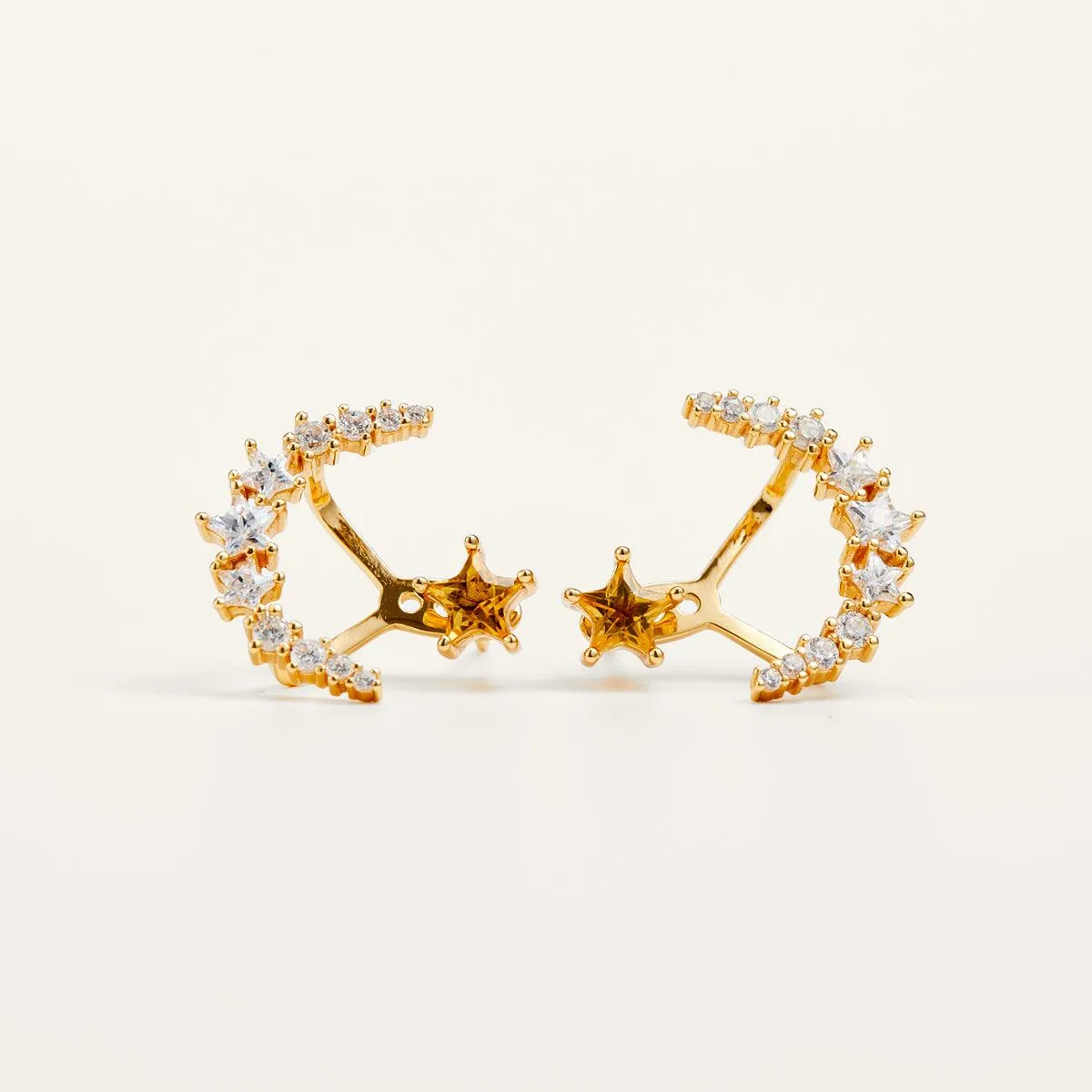 Romantic Starry Sky Stud Earrings sold by Jescojes