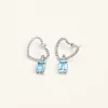 Tranquility Blue Drop Earrings sold by Jescojes