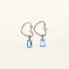Tranquility Blue Drop Earrings sold by Jescojes