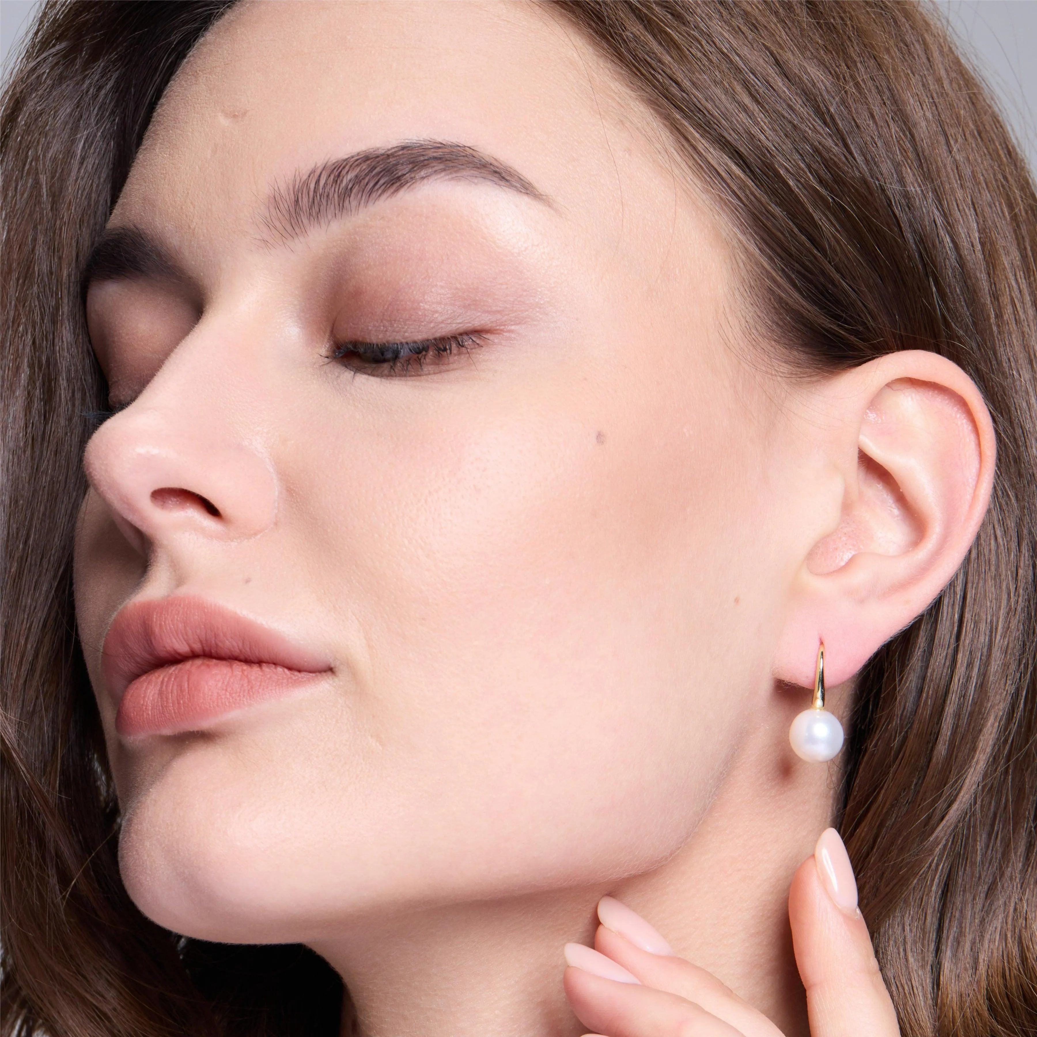 The Charisma | Freshwater Pearl Drop Earrings sold by Jescojes product image thumbnail 3